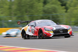 #89 Akka ASP Mercedes AMG GT3: Michael Lyons, Daniele Perfetti, Laurent Cazenave