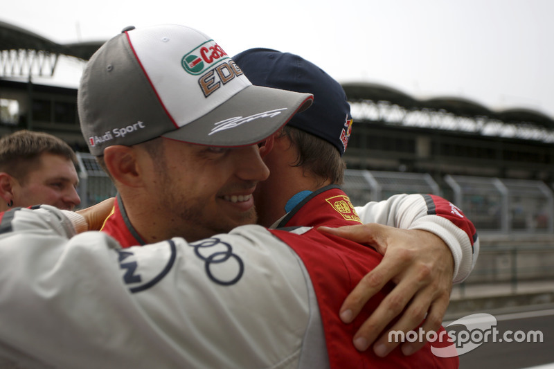 Edoardo Mortara, Audi Sport Team Abt Sportsline, Audi RS 5 DTM and Mattias Ekström (SWE) Audi Sport Team Abt Sportsline, Audi A5 DTM