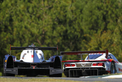 #60 Michael Shank Racing with Curb/Agajanian Ligier JS P2 Honda: John Pew, Oswaldo Negri Jr., Olivier Pla, #31 Action Express Racing Corvette DP: Eric Curran, Dane Cameron, Simon Pagenaud
