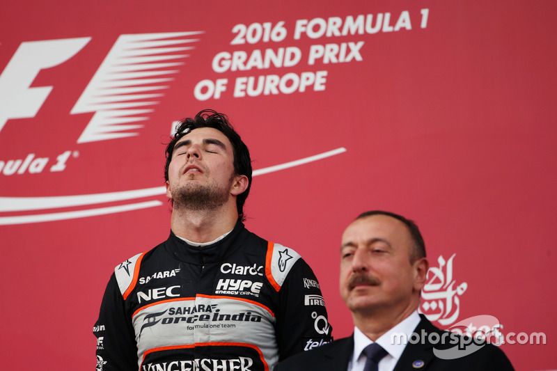 Séptimo podio, GP de Europa 2016
