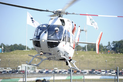Jorge Lorenzo, Yamaha Factory Racing, airlifted after his crash