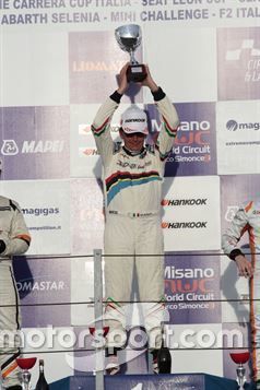 Massimo Arduini, 2T Course & Reglage sul podio di Gara 1