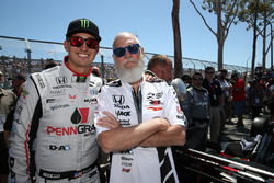 Graham Rahal, Rahal Letterman Lanigan Racing Honda, David Letterman