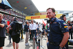 Christian Horner, Red Bull Racing Team Principal on the grid