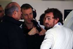 Ron Dennis, McLaren Executive Chairman met Fernando Alonso, McLaren