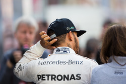 Lewis Hamilton, Mercedes AMG F1 avec les médias