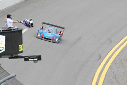 #01 Chip Ganassi Racing Riley DP Ford: Lance Stroll, Alexander Wurz, Brendon Hartley, Andy Priaulx takes the checkered flag