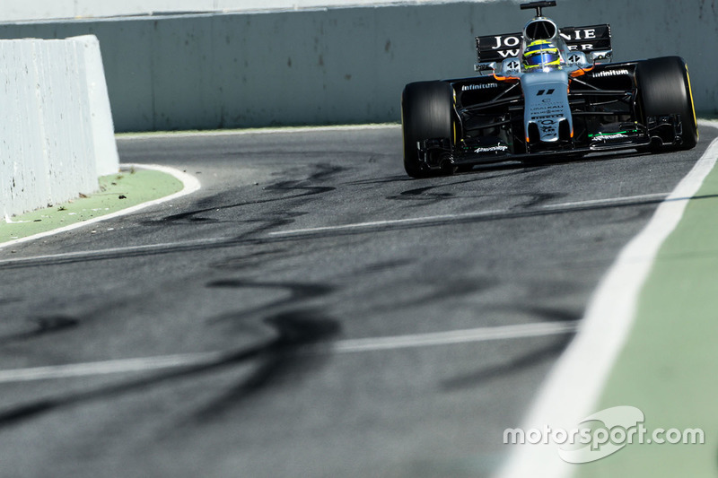 Lundi : Sergio Perez, Force India