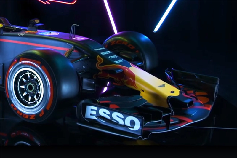 Red Bull Racing RB13, il muso e l'ala anteriore