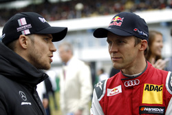 Edoardo Mortara, Mercedes-AMG Team HWA, Mercedes-AMG C63 DTM; Mattias Ekström, Audi Sport Team Abt S