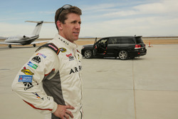 Carl Edwards and the Toyota Land Speed Cruiser