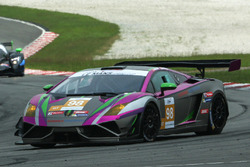 #98 Arrows Racing Lamborghini Gallardo GT3 FL2: Maxx Ebenal, Michael Choi