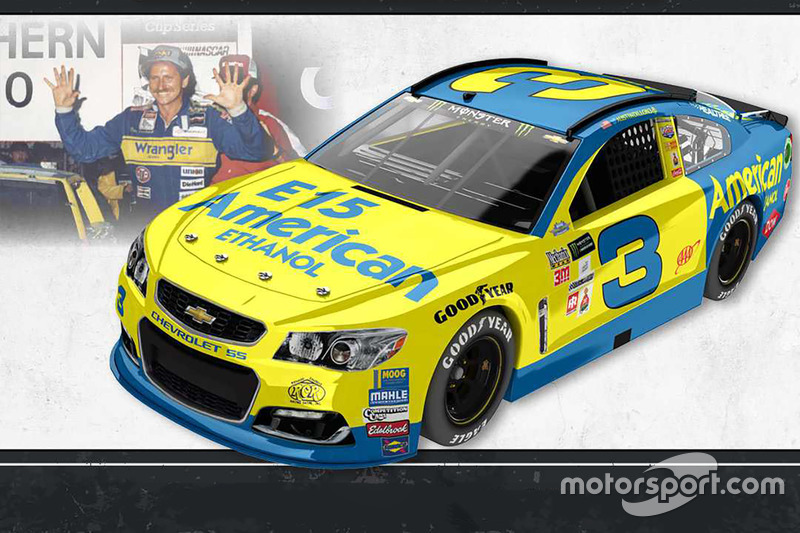 Throwback-Design: Austin Dillon, Richard Childress Racing Chevrolet