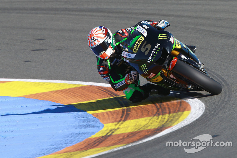 Johann Zarco testa pela Yamaha Tech 3