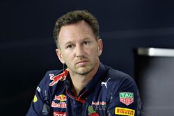 Christian Horner, Red Bull Racing Team Principal in the FIA Press Conference