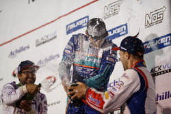 Podium: race winner Aurimas Bakchis, second place Michael Essa, third place Kristaps Bluss