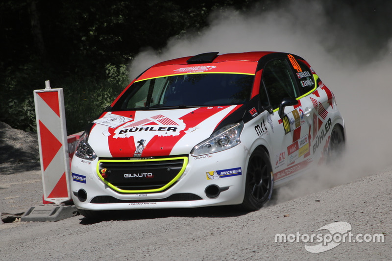 Niki Bühler, Gabriele Zanni, Peugeot 208 R2, Lugano Racing Team