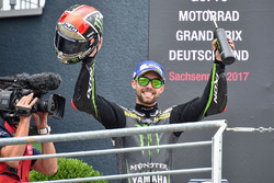 Podium: tweede plaats Jonas Folger, Monster Yamaha Tech 3