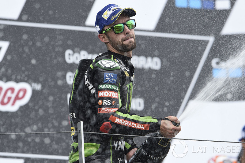 Podium: second place Jonas Folger, Monster Yamaha Tech 3