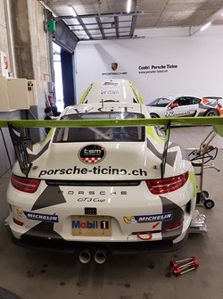 Centri Porsche Ticino, reparto corse di Lugano