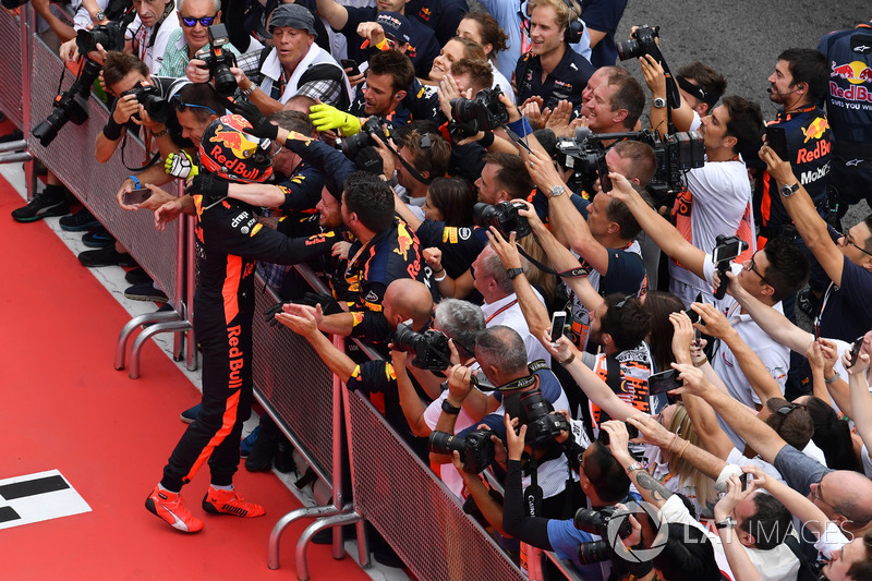Победитель Макс Ферстаппен, Red Bull Racing