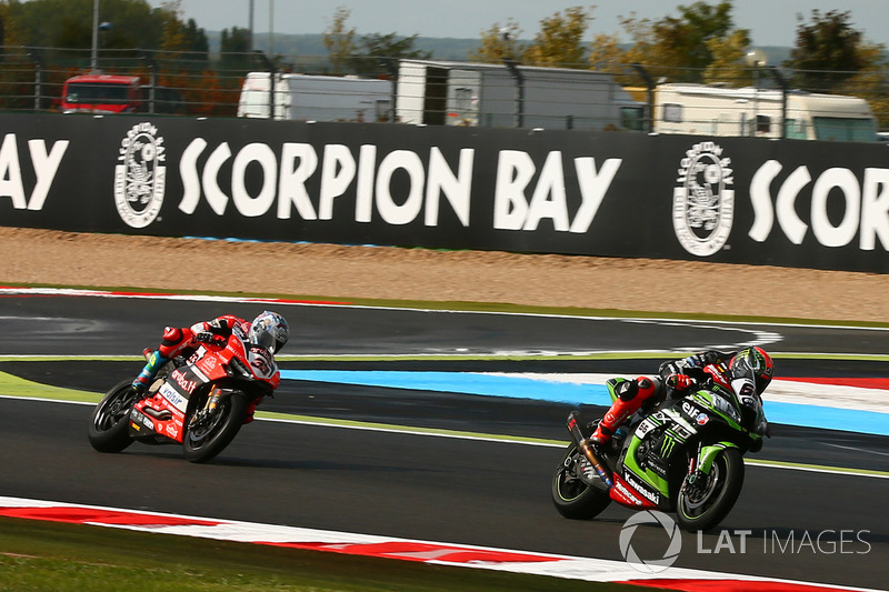 Tom Sykes, Kawasaki Racing, Marco Melandri, Ducati Team