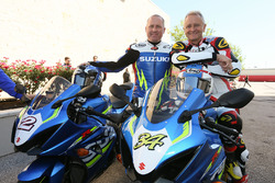 Kenny Roberts Jr., Kevin Schwantz, vuelta de honor