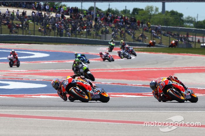Dani Pedrosa y Marc Márquez