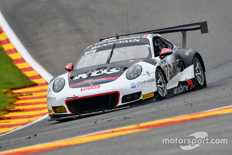 #117 KüS Team 75 Bernhard Porsche 991 GT3 R: Laurens Vanthoor, Kevin Estre, Michael Christensen