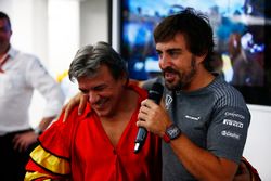 Fernando Alonso, McLaren, celebrates his birthday