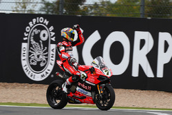 Il vincitore Chaz Davies, Ducati Team