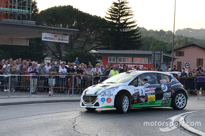 Cedric Althaus, Jessica Bayard, Peugeot 208, Lugano Racing Team