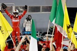 Ganador de la carrera Sebastian Vettel, Ferrari SF70H