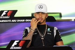 Lewis Hamilton, Mercedes AMG F1 in the FIA Press Conference