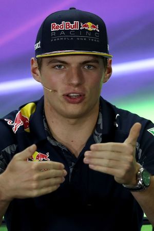 Max Verstappen, Red Bull Racing during the press conference