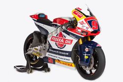 The bike of Jorge Navarro, Federal Oil Gresini Moto2