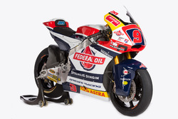 The bike of Jorge Navarro, Federal Oil Gresini Moto2