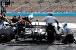 Team Penske crew members at work