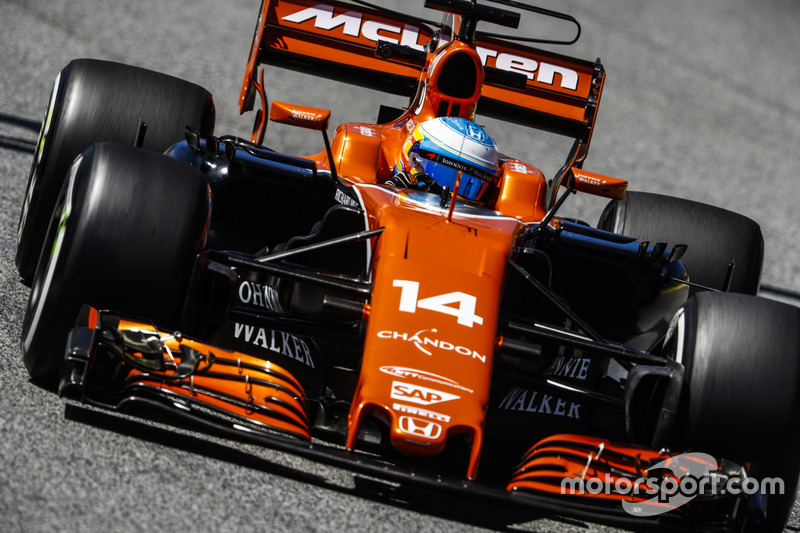 FP2 - Fernando Alonso, McLaren MCL32