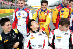 Giuliano Alesi, Trident, above Nirei Fukuzumi, ART Grand prix