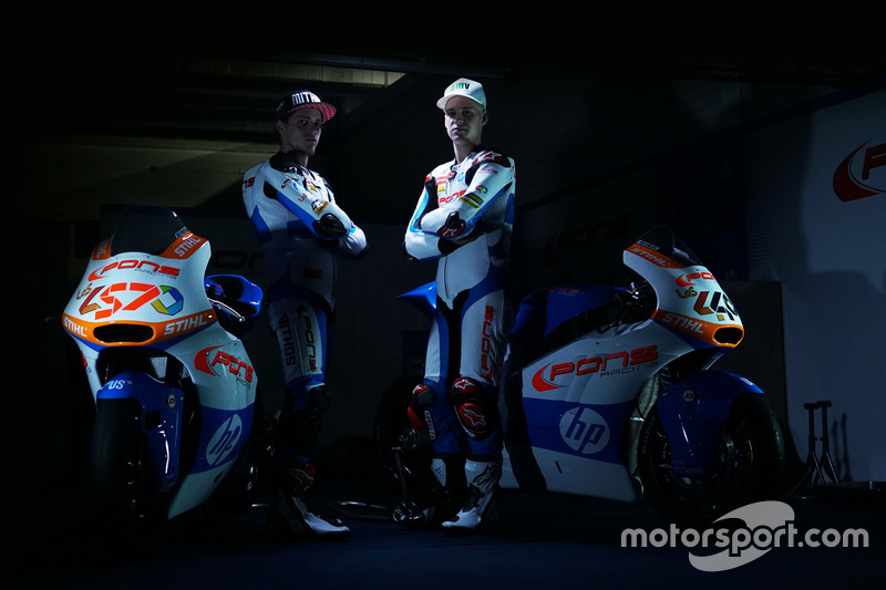 Edgar Pons y Fabio Quartararo, Pons HP 40