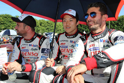 Jose Maria Lopez, Yuji Kunimoto, Nicolas Lapierre, Toyota Gazoo Racing