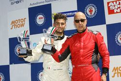 Podio CNA2 Gara 1: Ranieri Randaccio (SCI Team; Cosimo Papi