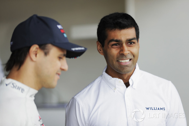 Felipe Massa, Williams, Karun Chandhok