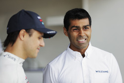 Felipe Massa, Williams, Karun Chandhok