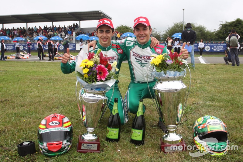 Pedro Hiltbrand y David Vidales, Tony Kart