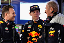 Max Verstappen, Red Bull Racing, Christian Horner, Red Bull Racing Team Principal, Dr. Helmut Marko, conseiller Red Bull