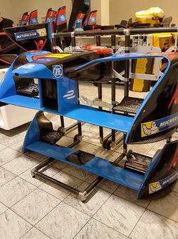 L'officina del Team Venturi
