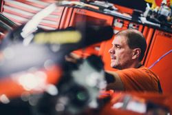 Red Bull KTM Factory Racing mechanic at work