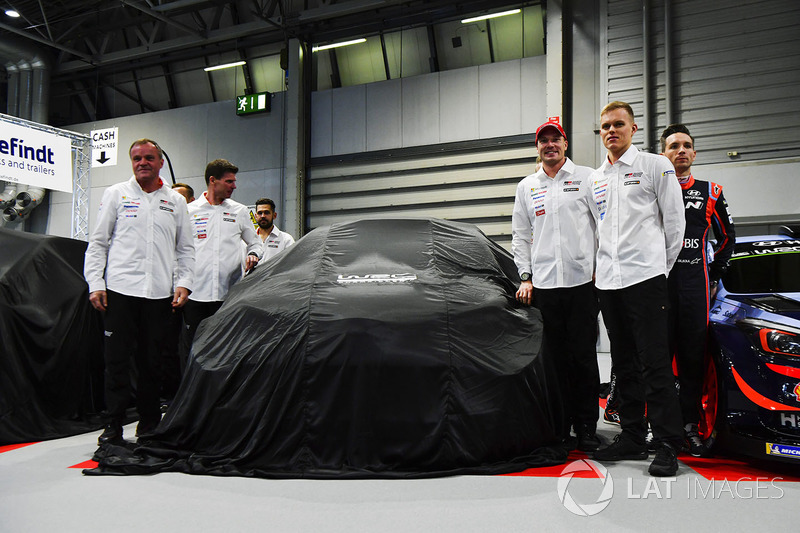 Le team Toyota WRC